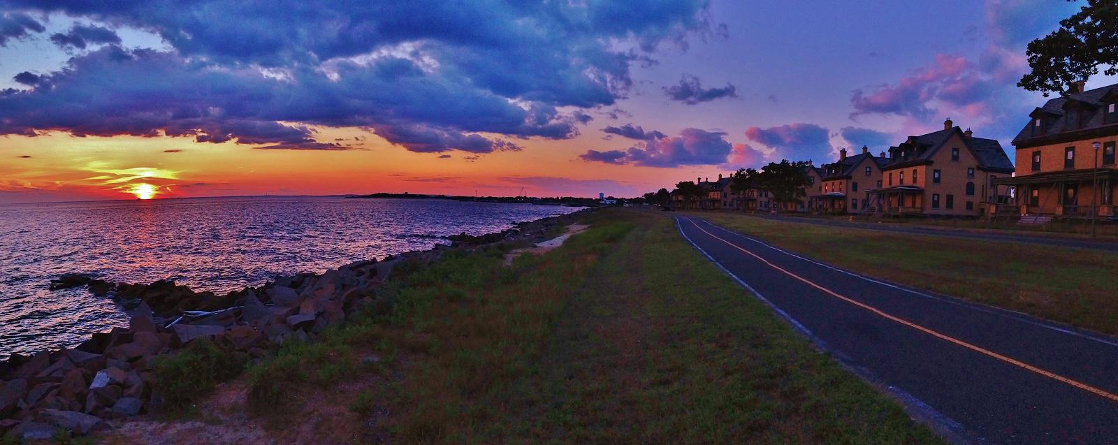 Paternoster, Michael J Officers Row  Water Sunset Winner of Gateway's 2015 Photo Contest