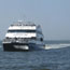 Ferries can take you to Sandy Hook, New Jersey and Riis Landing, Queens, New York. 