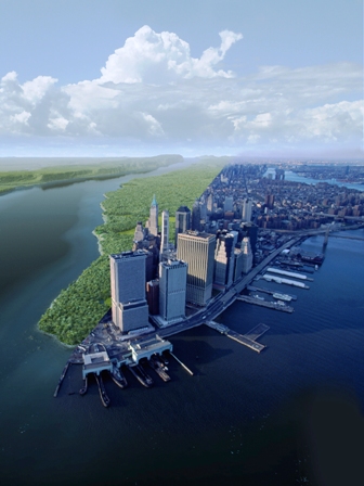 Manhattan Then and Now: Image from
