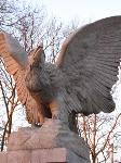 Eagle sculpture