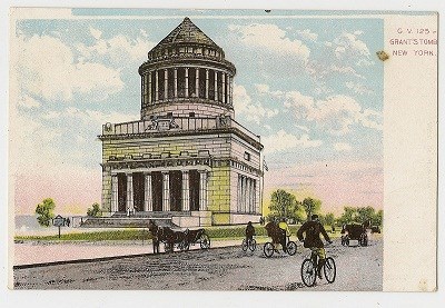 GEGR bicycle postcard