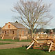 reconstructed village house at Fort Vancouver