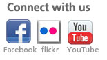 Connect with us on Facebook, flickr, and YouTube