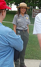 Ranger guided program at Gettysburg