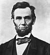 Abraham Lincoln, 1863.
