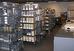 A peek in archival storage.
