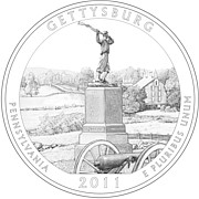 2011 Gettysburg Quarter 