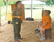 Fun stuff in the activities tent.