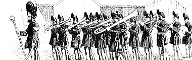 An army band from 