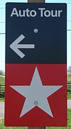 Gettysburg Auto Tour sign