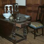 Withdrawing room in Memorial House at George Washington Birthplace