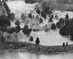 Aerial view of the historic core.