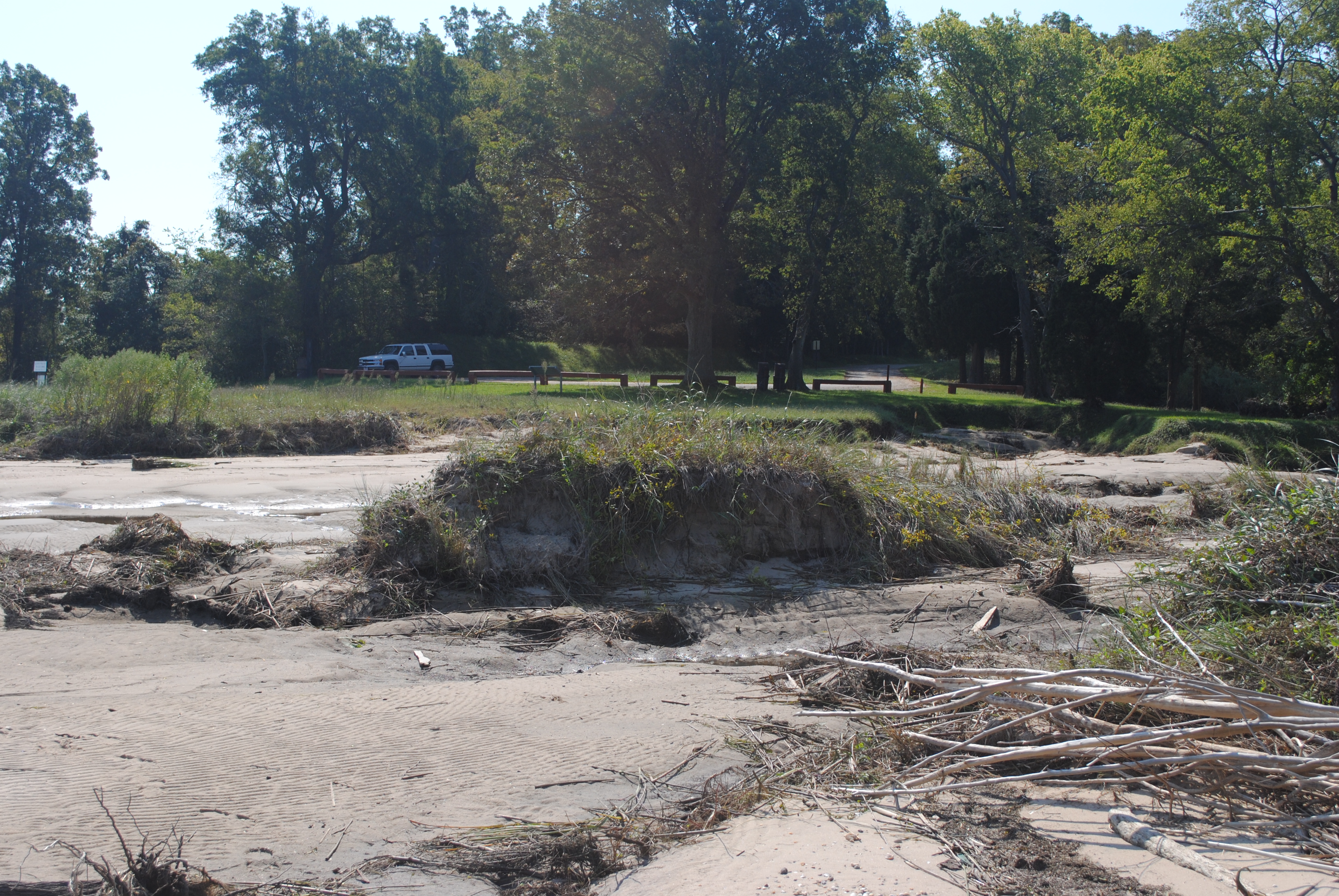 Potomac River Beach Restricted Visitor Access