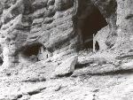View of caves 2 & 3 from below