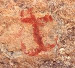 Pictograph near Cave 1