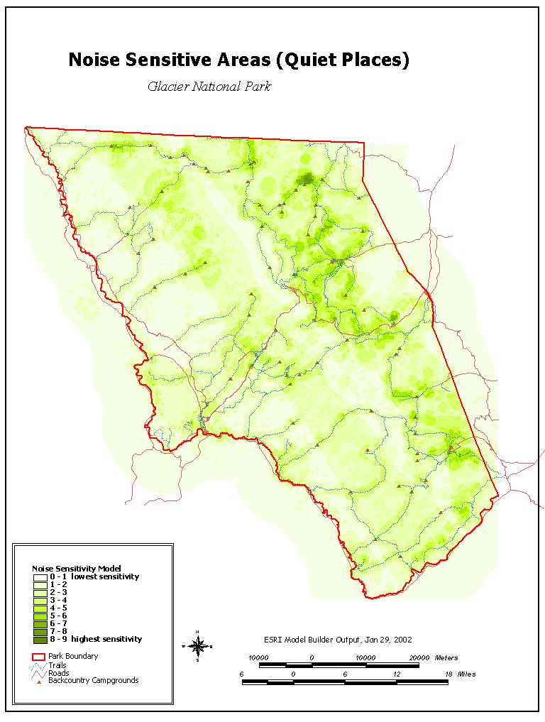 sensitive areas
