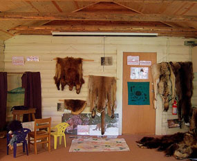 Inside Discovery Cabin