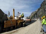 Spring Paving at Emergency repair site