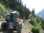Pressure grouting just above Big Bend