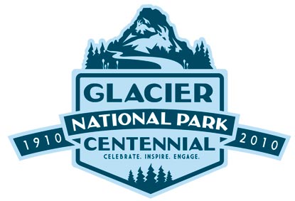 Glacier's Centennial Logo
