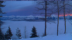 View from Apgar Mountain Feb 3, 2009
