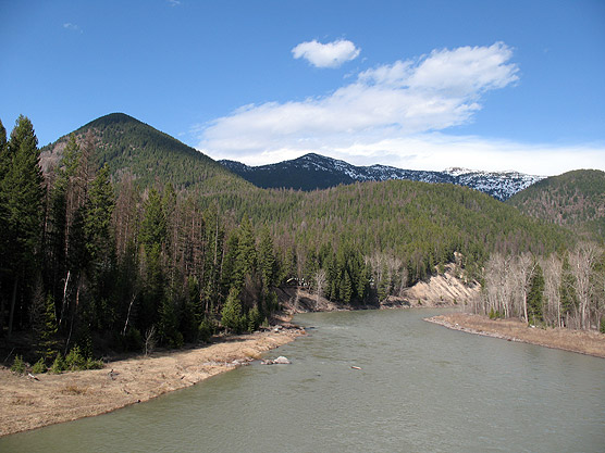 Picture of the Middle Fork of the Flathead River