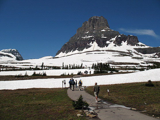 Picture of Logan Pass and Clements Mtn.