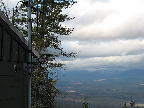 Picture of the Apgar Mountain Web cam