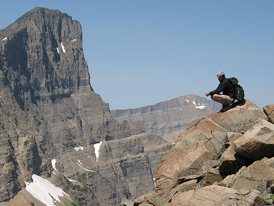Picture of the mountain views from Piegan Pass