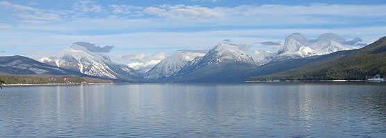 Lake McDonald in winter