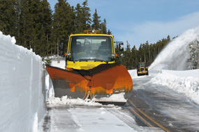 Plowing the Two Medicine Road