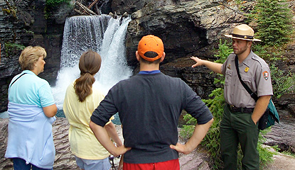 Pictureof a Ranger-guided hike to St. Mary Falls