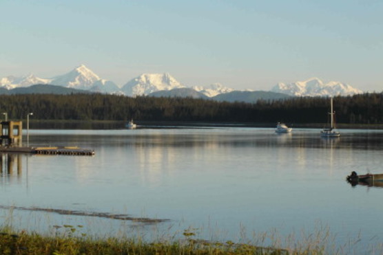 Mount Fairweather from Bartlett Cove