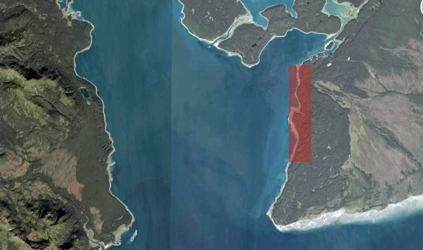 Map showing closure of Halibut Point area