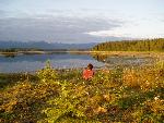 Beardslee Islands at sunset