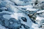 Patterns of Snow on Ice
