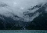 Cloudy weather in Glacier Bay