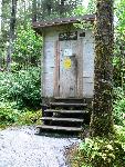 Food cache in campground