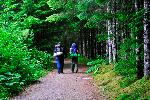Short trail to the campground
