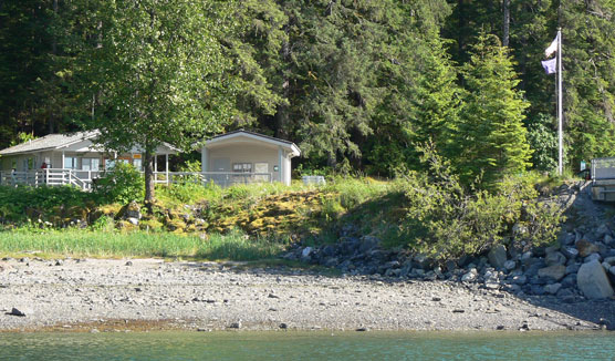 The Visitor Information Station (or VIS) is located near the Glacier Bay public use dock.