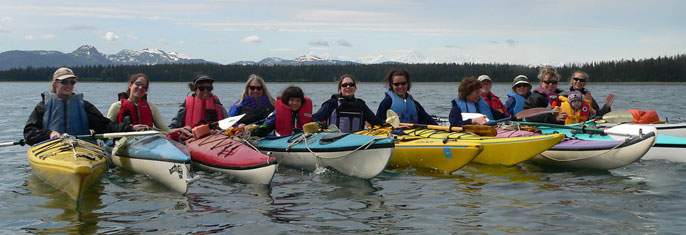 Kayaks stored seasonally in Bartlett Cove now require a free registration tag.