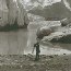 A photographer at Muir Glacier in 1895