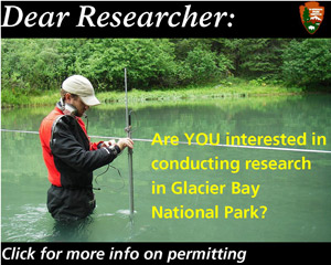 Interested in conducting research in Glacier Bay? Select this link to learn more about the permitting process