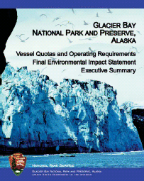 Cover page from park planning document