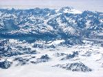 Aerial View of the Fairweather Mountains