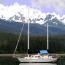 Private boat in Glacier Bay
