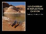 Lunch Break in Reflection Canyon