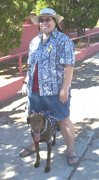 Keep your pet on a leash no longer than six feet