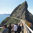Approaching the tunnel on the Point Bonita trail