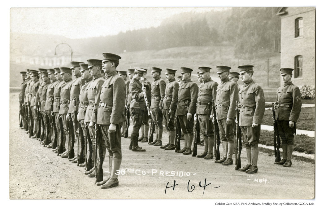 GOGA-1766 Bradley Shelley Collection 38th Company PSF